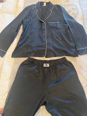 Victoria’s Secret Silky Black Pajama Set